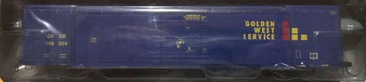 ExactRail EP-80510-3 HO Golden West Service PC&F 62' Insulated Box Car #149004