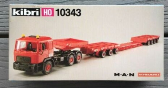 Kibri 10343 HO Man Scheuerle Plastic Kit