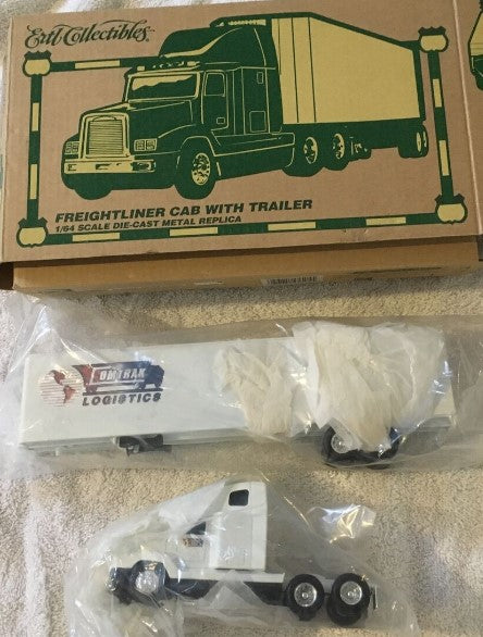 Ertl 25505P 1:64 Freightliner Cab w/Trailer Comtrak Logisitics