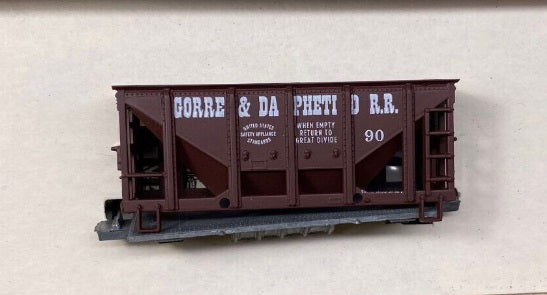 Roundhouse 1004 HO Gorre & Daphetid Ore Rib Side Car Kit