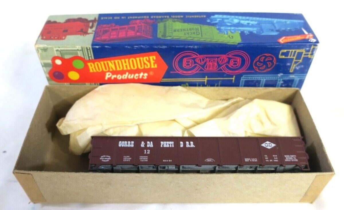 Roundhouse 1007 HO Gorre & Daphetid 40' Gondola Kit