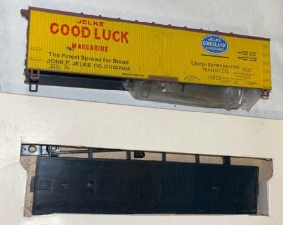 Train Miniature 8089 HO Jelke Margarine 40' Wood Refrigerator Car Kit