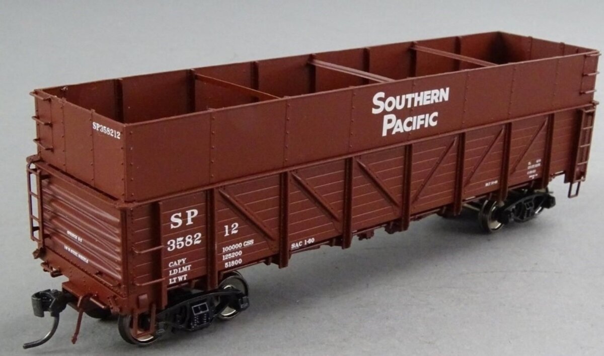 Red Caboose RR-35180-134 HO Southern Pacific Beet General Service Gondola#358212