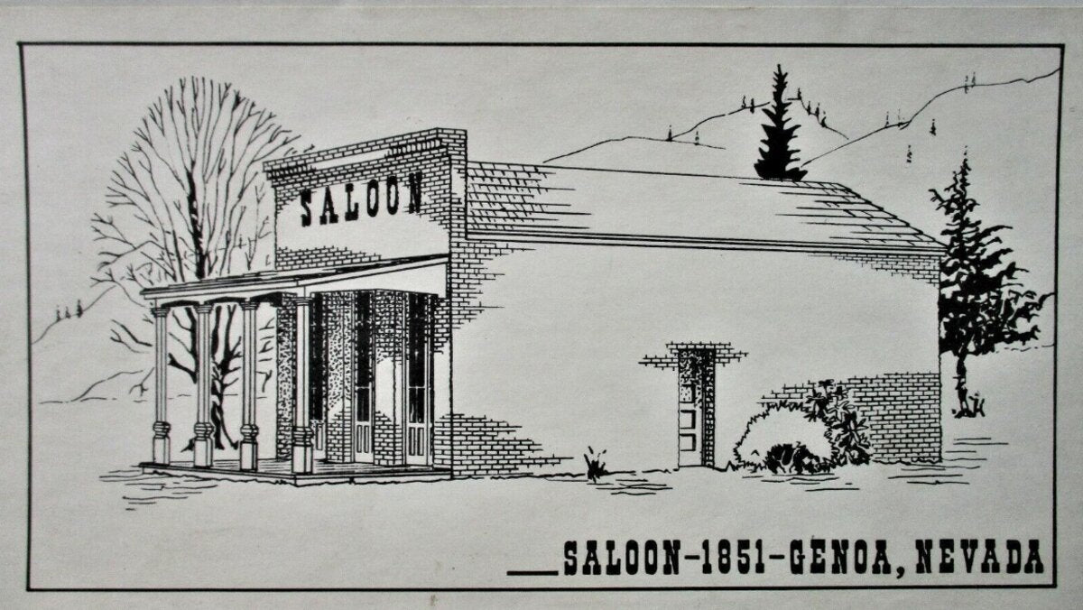 Historical Scale Miniatures GS-8 HO 1851 Genoa Saloon Building Kit