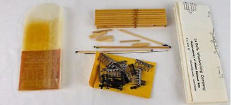 LaBelle Woodworking Co. HO-50 HO 2-Flat Car W. C./Astoria & C. R. Wood Kit
