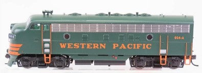 InterMountain 49062S-01 HO Western Pacific EMD F7A Locomotive w/Sound #914-A