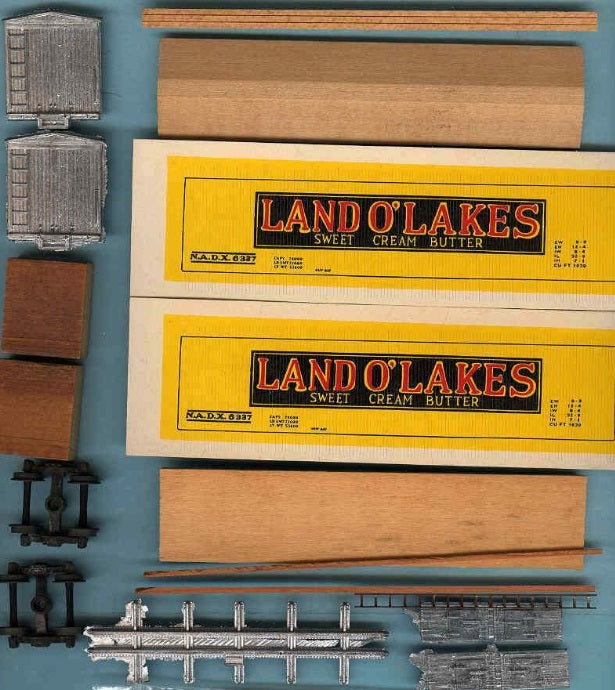 Red Ball 25 HO Land O'Lakes Reefer Kit