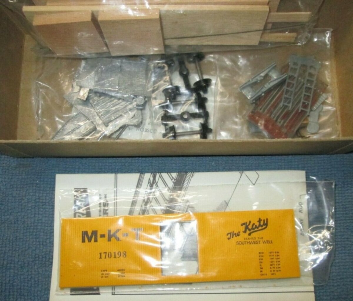 Silver Streak S220-345 HO M-K-T The Katy 36' Box Car Kit