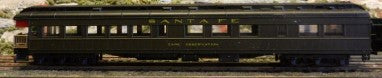 AHM 20 HO 1920's Café Observation Car ATSF