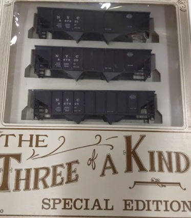 Train Miniature HO NYC Bev-Bel Corp. Hopper Special Edition (Pack of 3)