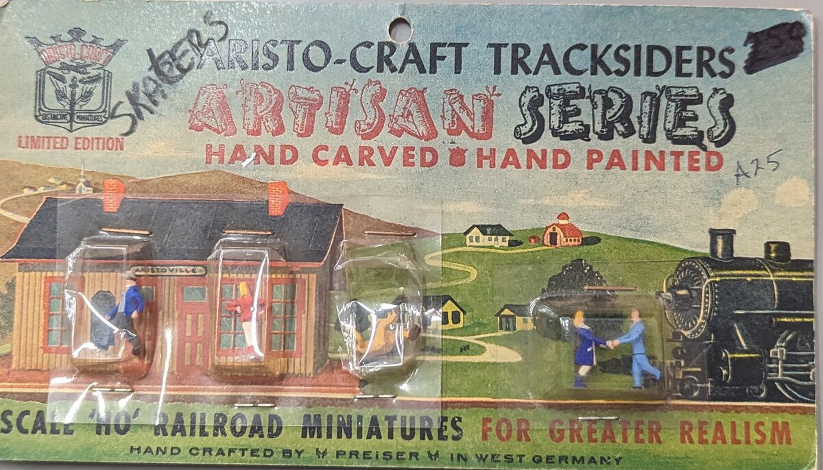 Aristo-Craft A25:250 HO Tracksiders Artisan Series Men and Women Figures