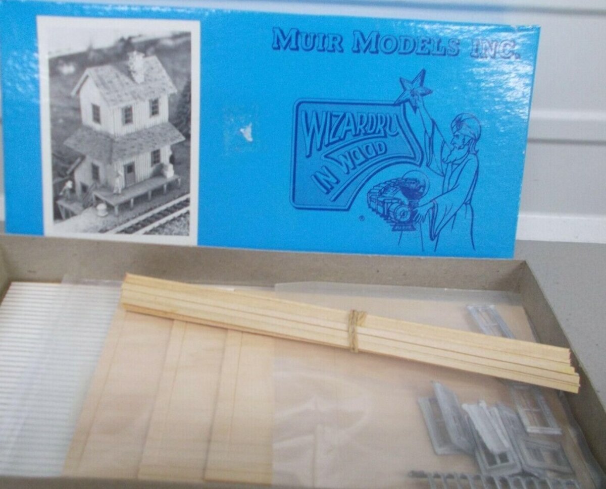 Muir Models 089 HO Line's End Depot Building Craftsman Kit