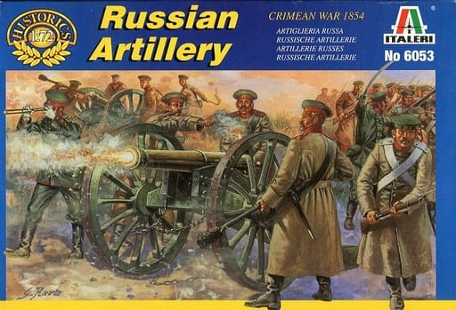 Italeri 6053 1:72 Plastic Russian Artillery (Set of 30)