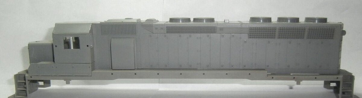 Kato 951100 HO H Plastic Bodyshell SD45 Undecorated