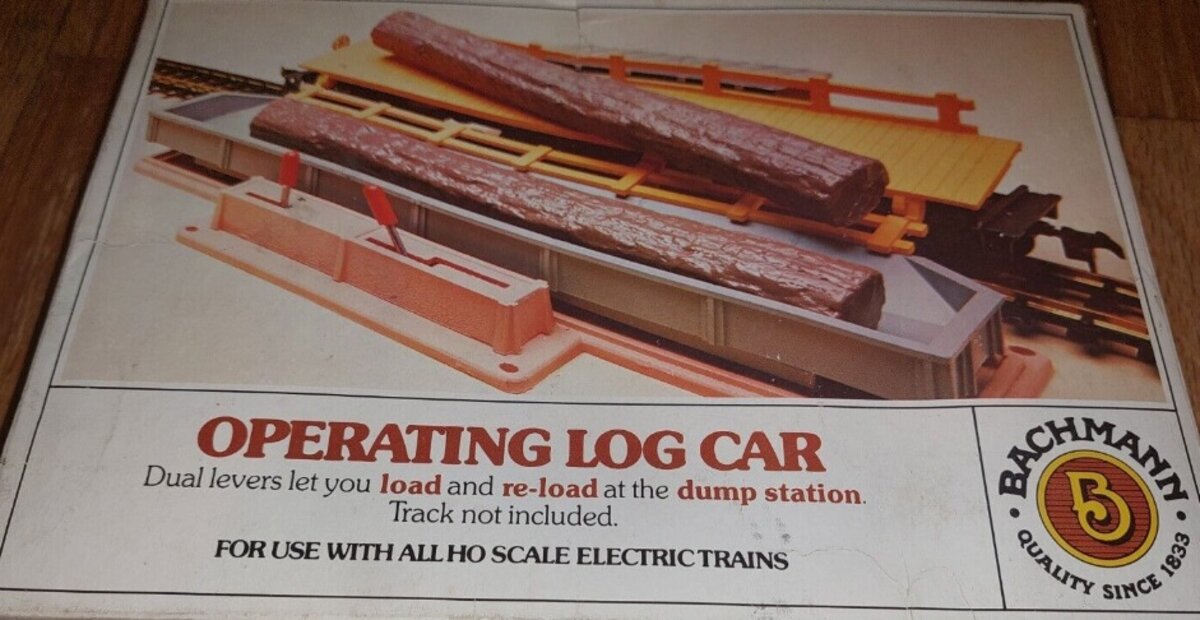 Bachmann 46-1203 HO Operating Log Car Kit