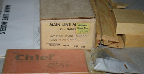Main Line HR-16 HO The Chief West S.F. 40' Reefer Kit