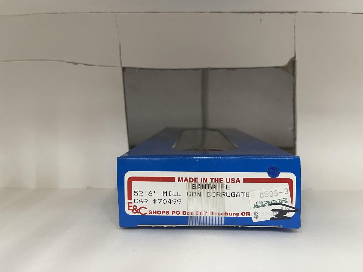 E&C Shops 0503-3 HO ATSF 52' Gondola Kit #70499