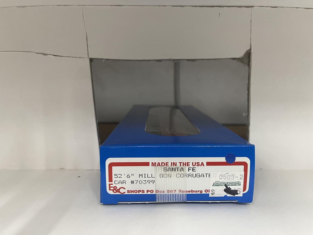 E&C Shops 0503-2 HO ATSF 52' Gondola Kit #70399