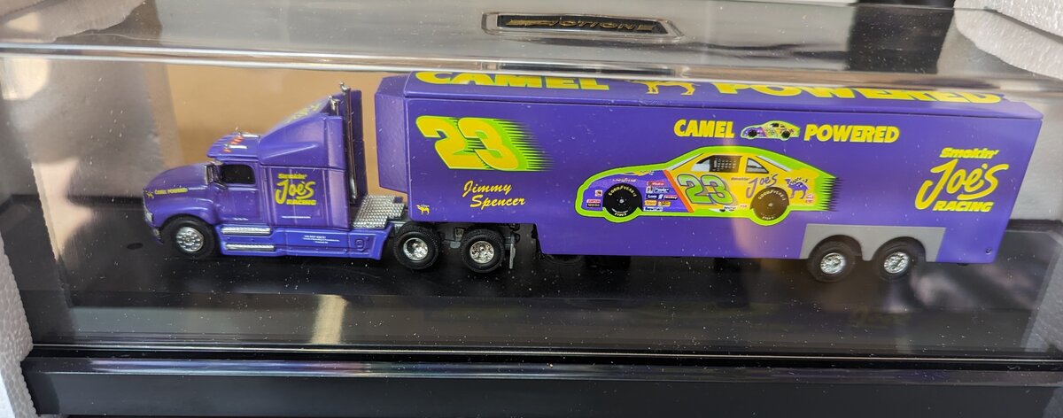 Racing Collectibles 1995 1:96 Jimmy Spencer #23 Camel Power Racing Transporter