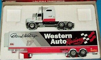 Racing Collectibles 17 1:64 Darrell Waltrip Western Auto Racing Team Transporter