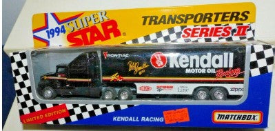 Matchbox 1:64 Kendall Motor Oil Racing Super Star Series II Transporters