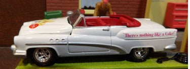 Johnny Lightning 309-01 1:64 Calendar Girl Series Coca Cola 1953 Buick Super