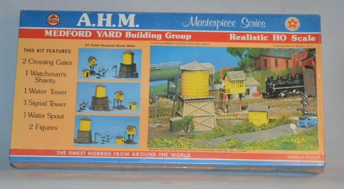 AHM 5732 HO Medford Yard Building Group Kit