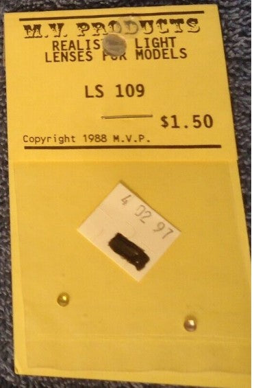 MV Products LS109 HO Realistic Light Lenses for Models