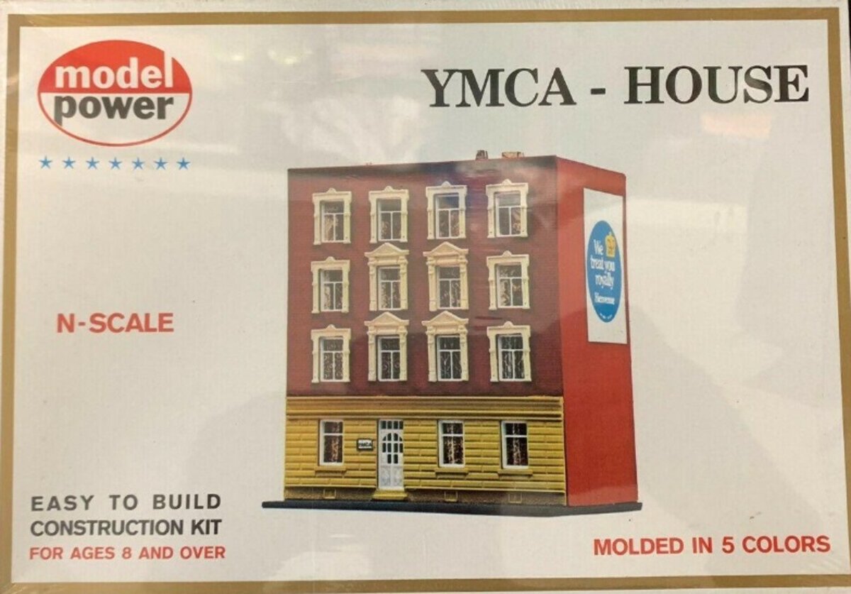 Model Power 1533 N Scale YMCA Haus Building Kit