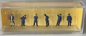 Preiser 9130 N Station Railway Staff/Conductor Around 1900 (Set of 6)