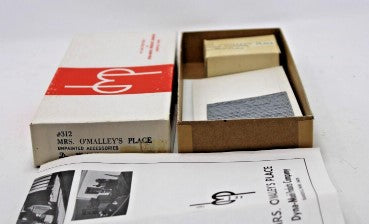 Dyna-Model 312 HO Mrs. O'Malley's Place W/Painted Accessories Building Kit