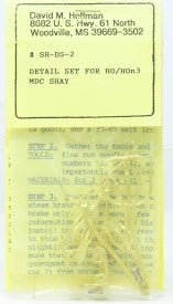 David M. Hoffman SH-DS-2 HO/HOn3 M.D.C. Shays Detail Set