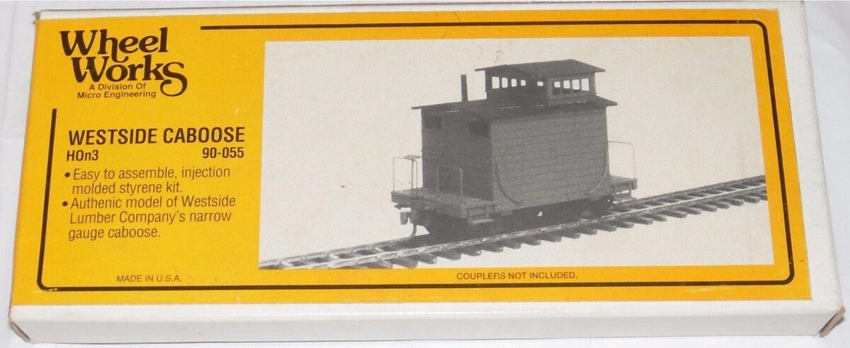 Wheel Works 90-055 Hon3 Westside Caboose Kit