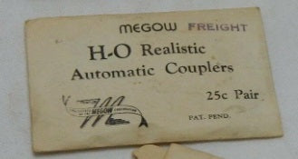 Megow HO Scale Realistic Automatic Couplers Passenger