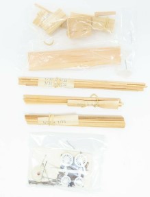 Circus Craft CW-2 HO 1/8 Scale 30 FT. Folding Seat Wagon Wood Kit