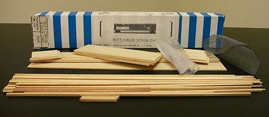 Circus Craft CW-162 HO 72 FT Circus Stock Car Building Kit