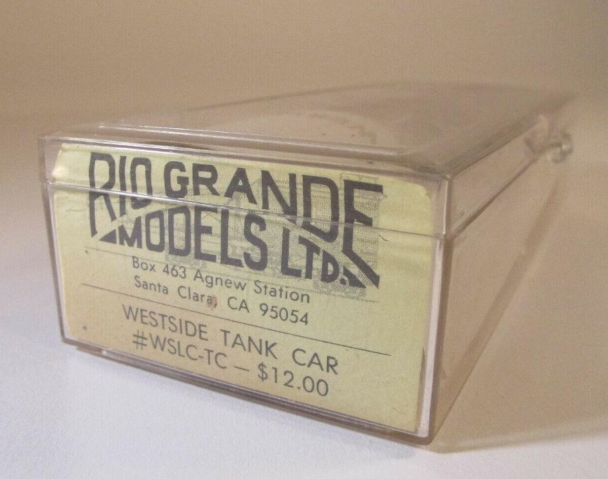 Rio Grande Models 5 HOn3 Westside Lumber Co. Tank Car # 5 Kit