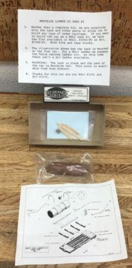 Rio Grande Models 3048-TC HOn3 Westside Tank Car # 2 Kit