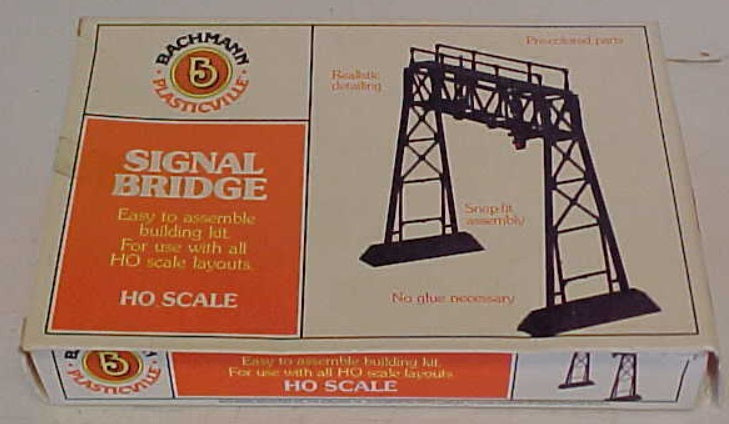 Bachmann 2634 HO Scale Signal Bridge Plastic Kit