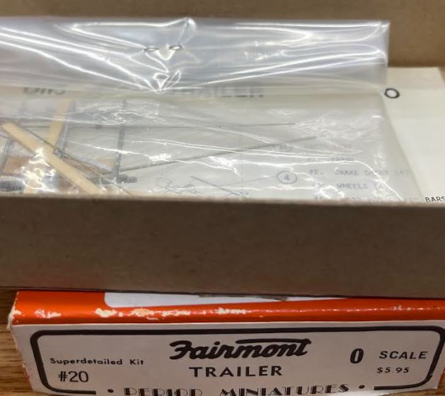 Period Miniatures 20 O Scale Fairmount Trailer Building Kit