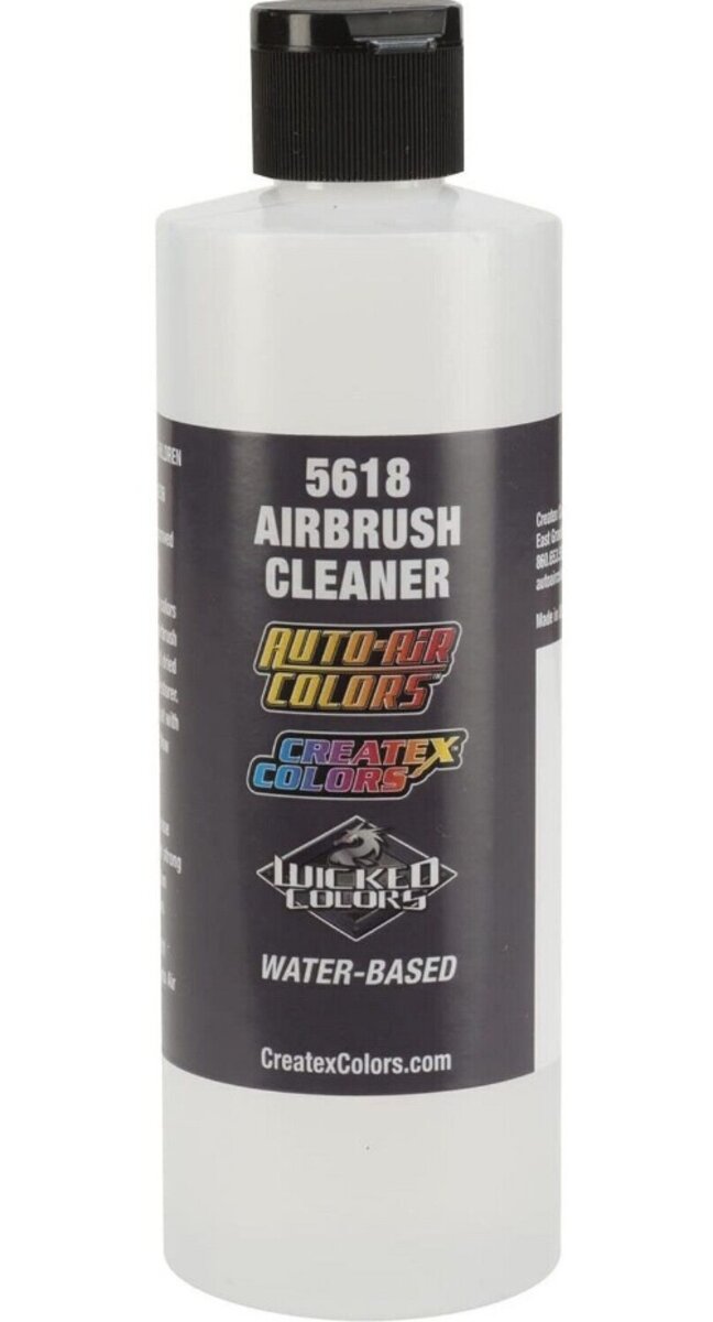 Createx 5618 Airbrush Cleaner 8 Oz. Bottle – Trainz