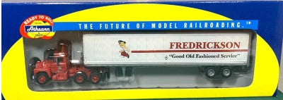 Athearn 93135 HO Fredrickson Mack R Truck w/45' Trailer