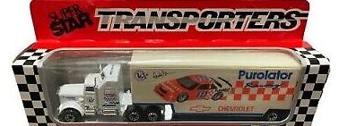 Matchbox CY-104 1:87 1991 Chevy Purolator #10 Racing Transporter