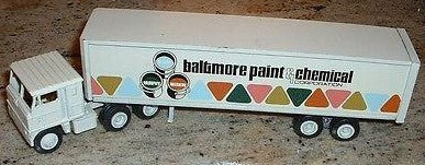 Winross WP-30 1:64 1974 Baltimore Paint & Chemical Corp Tractor Trailer