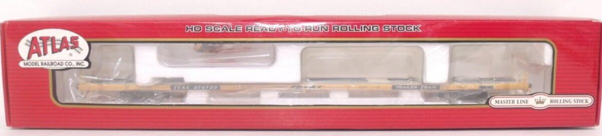 Atlas 20000031 HO ACF 89'4" Flat Car Trailer Train Road # 974730