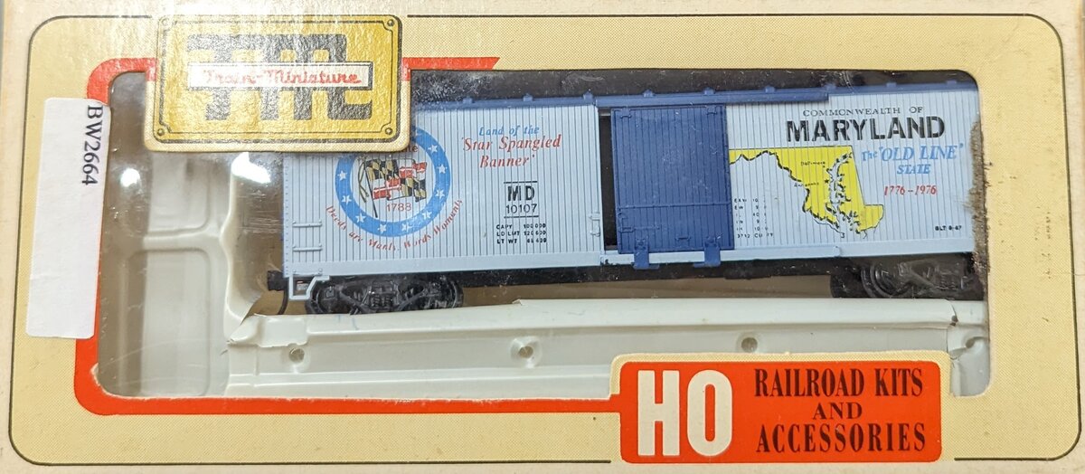 Train Miniature 2020 HO Commonweatlth of Maryland Commemorative Car
