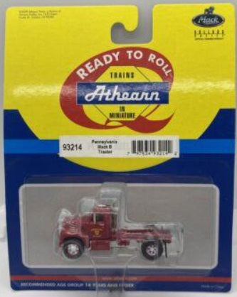 Athearn 93214 HO Pennsylvania Mack B Tractor Ready To Roll