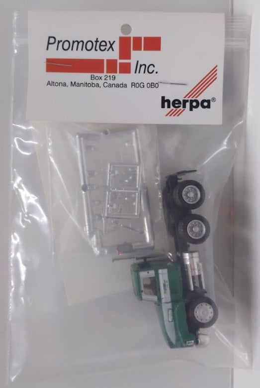 Promotex 71604 HO Green Lyden Transport Mack Truck Only Cab Kit
