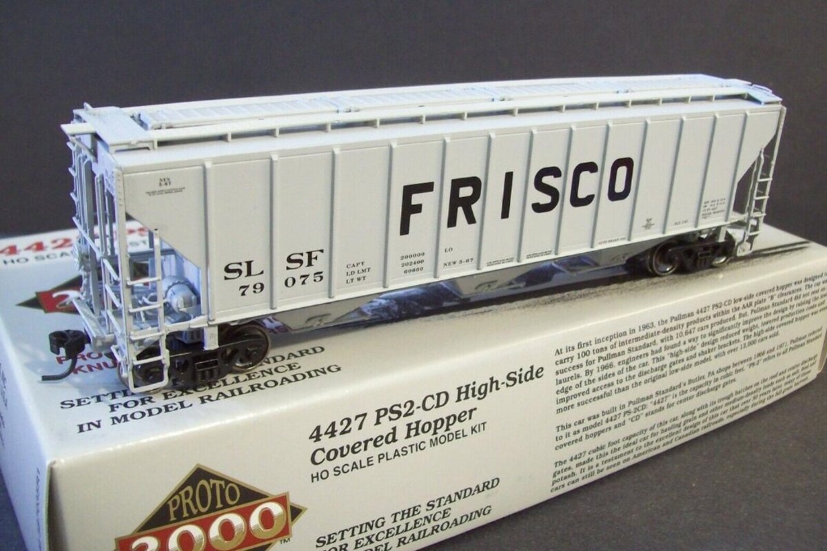 Proto 2000 21886 HO SLSF 4427 PS2-CD High Side Covered Hopper # 79075 Kit