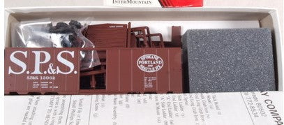 InterMountain 41006-02 HO Spokane, Portland, & Seattle 40' Box Car #13062 Kit